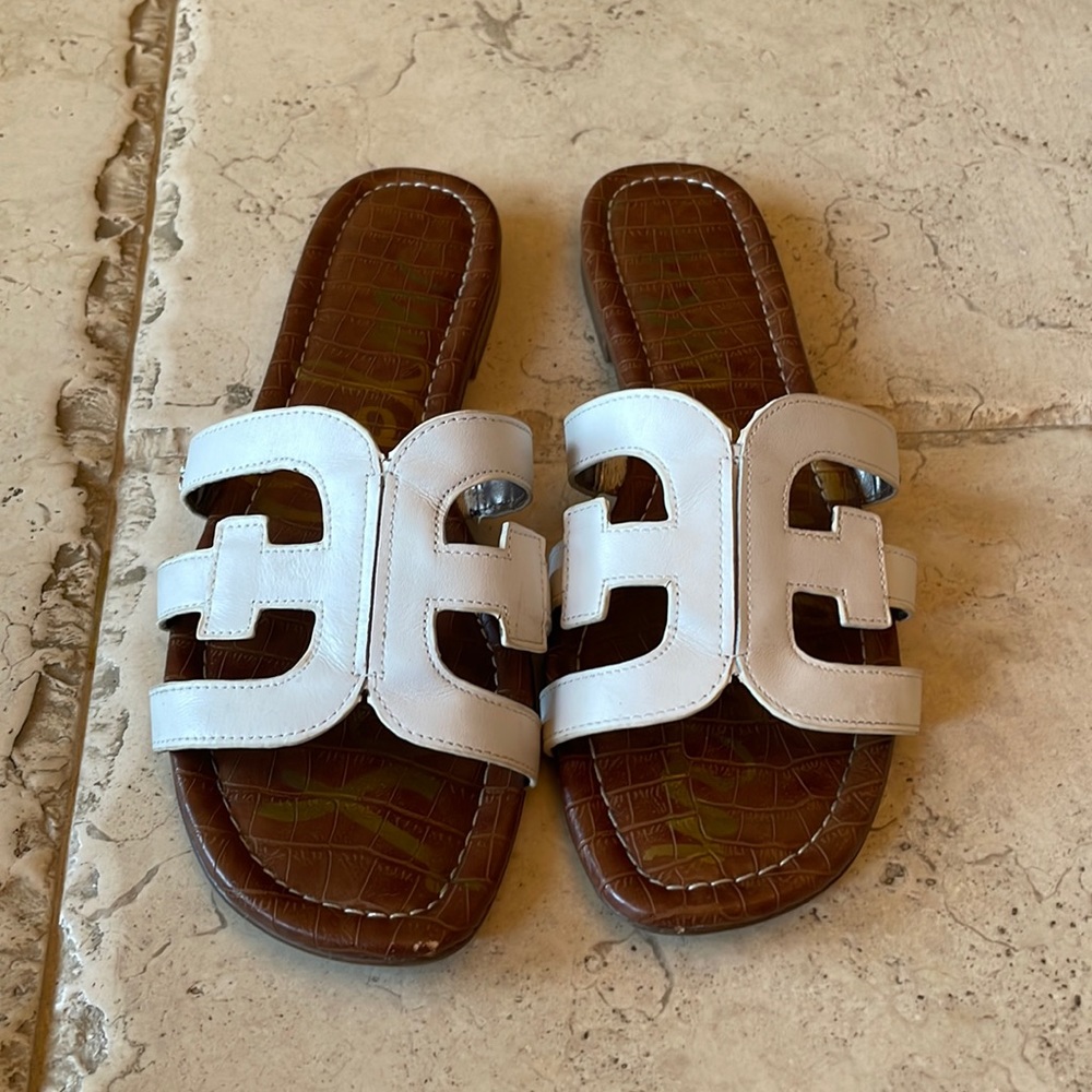 Sam Edelman Bay Slide Sandal White